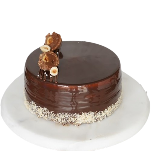Hazelnut Truffle Cake