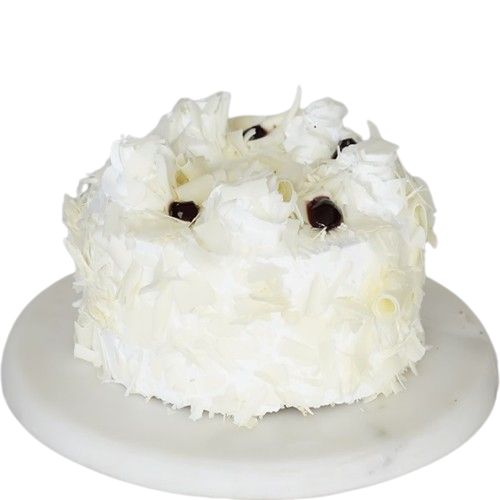 White Forest Cake (500 Gm)